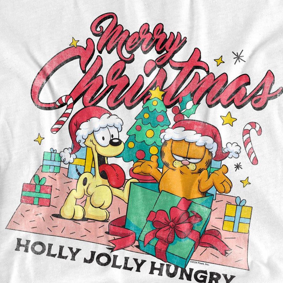 Garfield  Merry Christmas Maglietta 