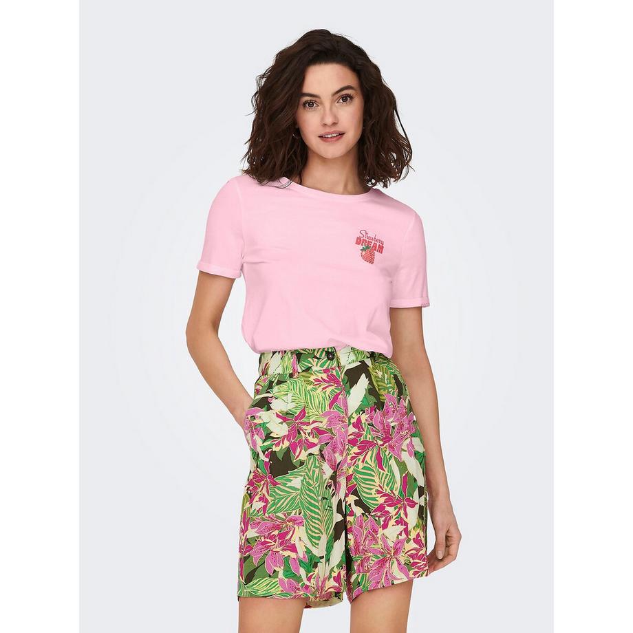 T-shirt imprimé manches courtes
