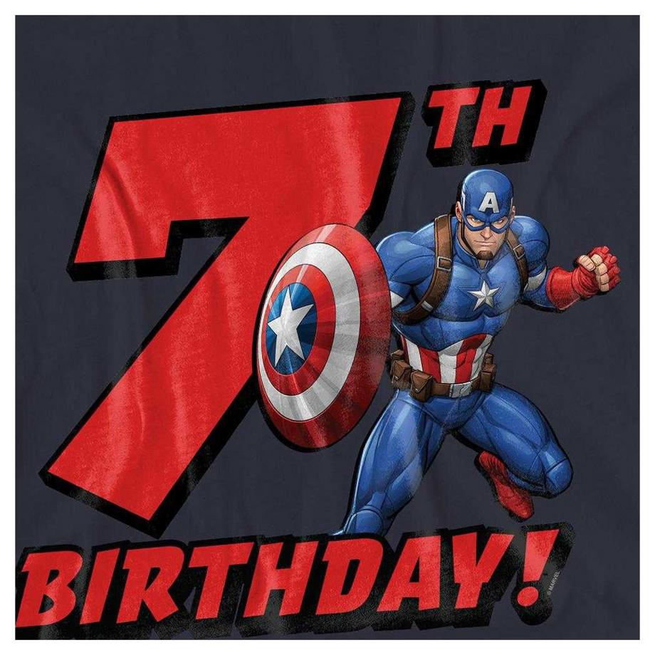 CAPTAIN AMERICA T-Shirt 7ème Anniversaire  