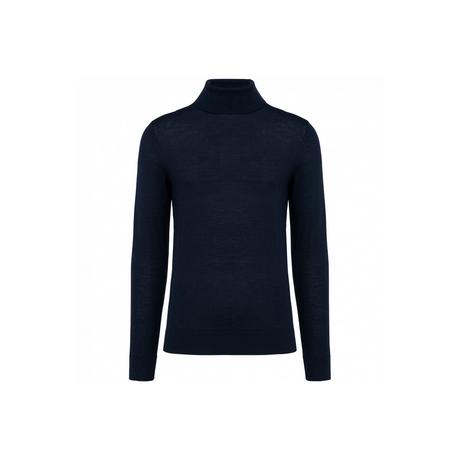 Kariban Merino Rollkragenpullover  