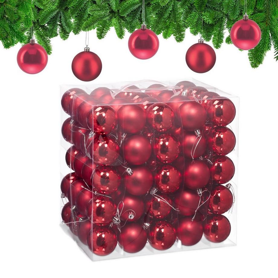 Ensemble de 100 boules de Noël