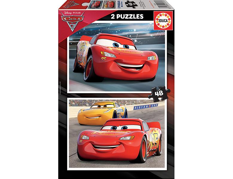 Educa  Puzzle Disney Cars 3 (2x48) 