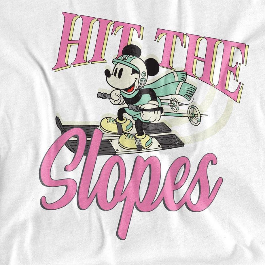 Disney Hit The Slopes T-Shirt Manches Longues  