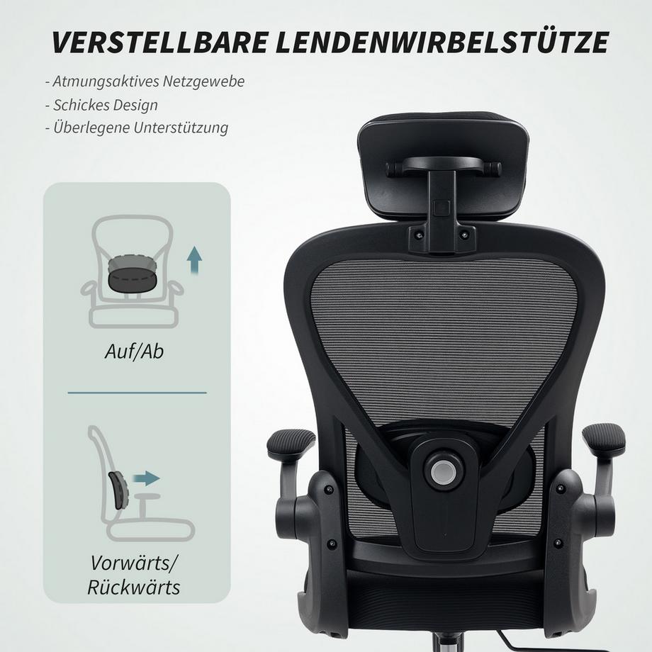 HOMCOM chaise de bureau  