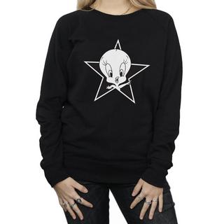 LOONEY TUNES  Tweety Pie Mono Star Sweatshirt 