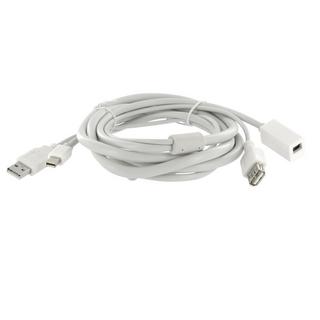 Dr. Bott  Dr. Bott 2m, 2xMini DisplayPort/USB-A Mini DisplayPort + USB Type-A Mini DisplayPort Blanc 