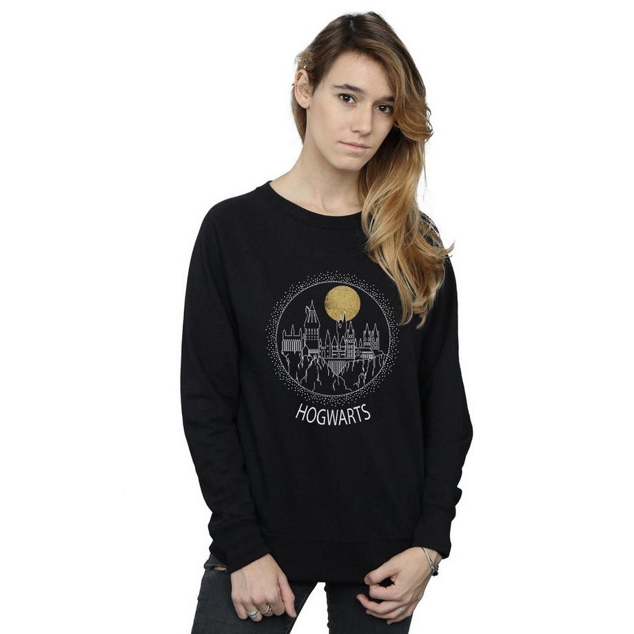 Harry Potter Hogwarts Bedrucktes Sweatshirt  