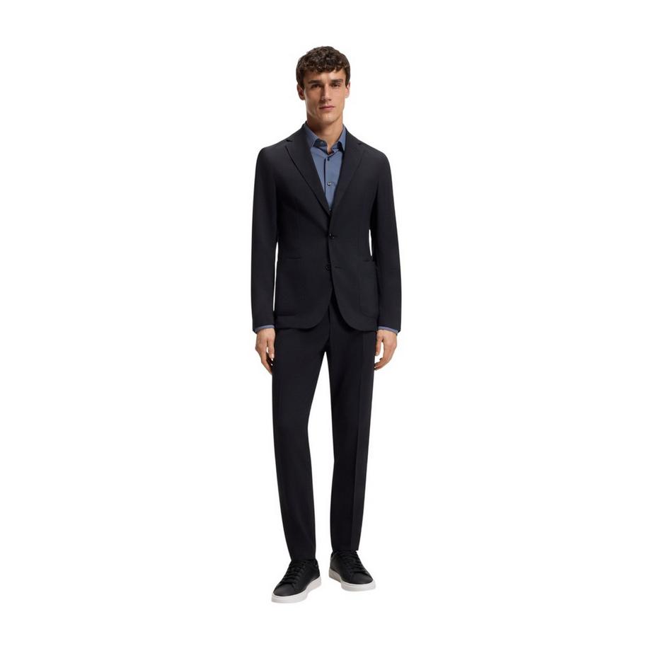 BOSS Blazer Aderente Seersucker  