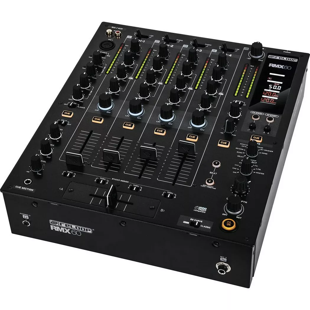 Reloop RMX-60 Digital 4-channel digital DJ mixer with FX