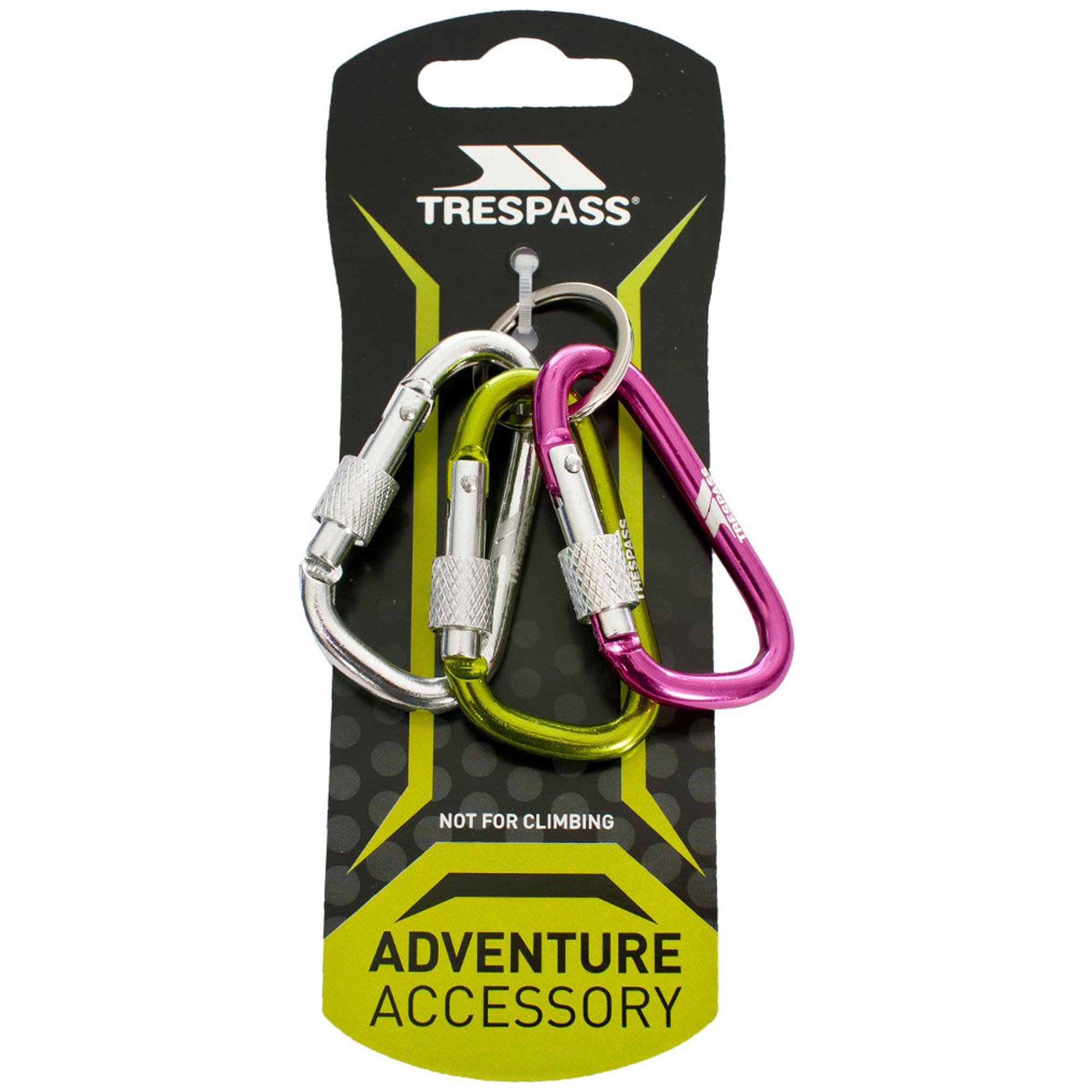 Trespass Lock X Set Portachiavi Moschettone  