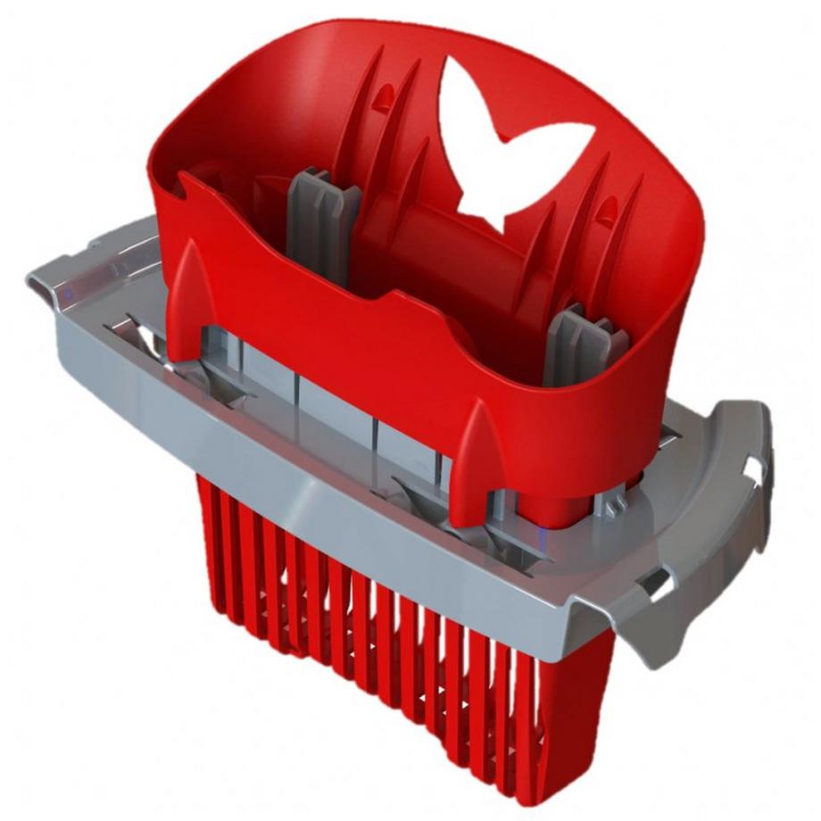 vileda  Vileda 4023103201415 sistema a mocio e secchio Serbatoio singolo Nero, Rosso 