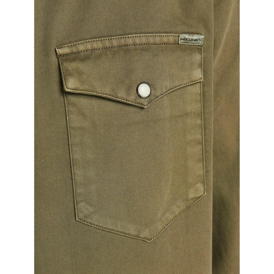 JACK & JONES Sheridan Regular Fit Camicia Denim Maniche Lunghe  