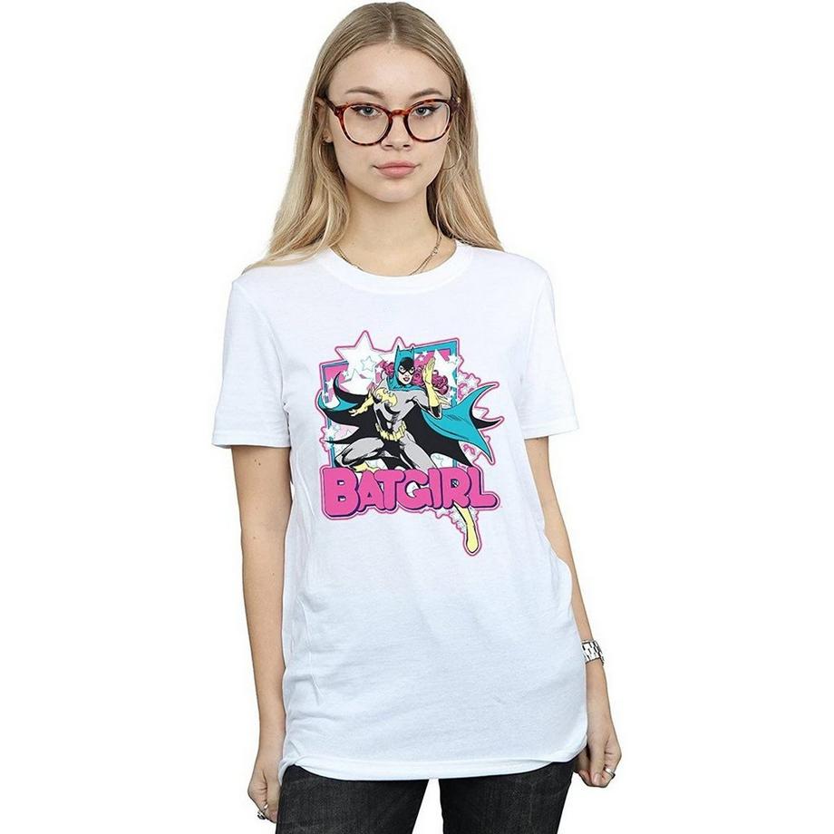 BATMAN Leap Batgirl T-Shirt Stampa Grafica  