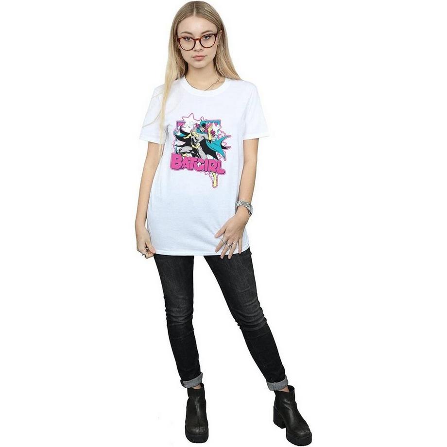 BATMAN Leap Batgirl T-Shirt Stampa Grafica  