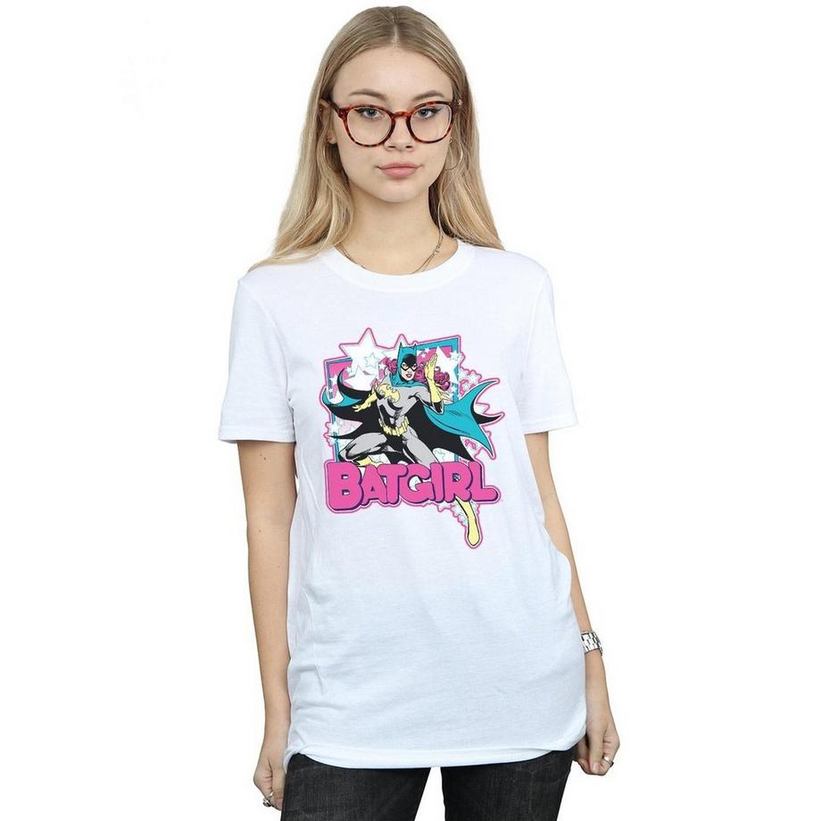 BATMAN Leap Batgirl T-Shirt Stampa Grafica  