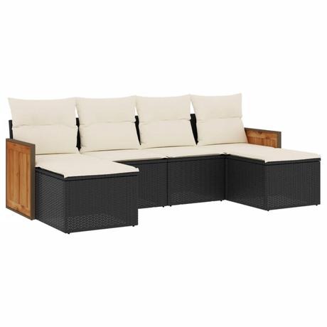 VidaXL Garten sofagarnitur poly-rattan  