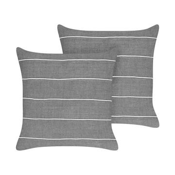 Lot de 2 coussins en Lin Traditionnel MILAS