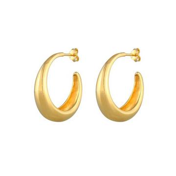 Ohrringe Creolen Hänger Chunky Hoops Basic