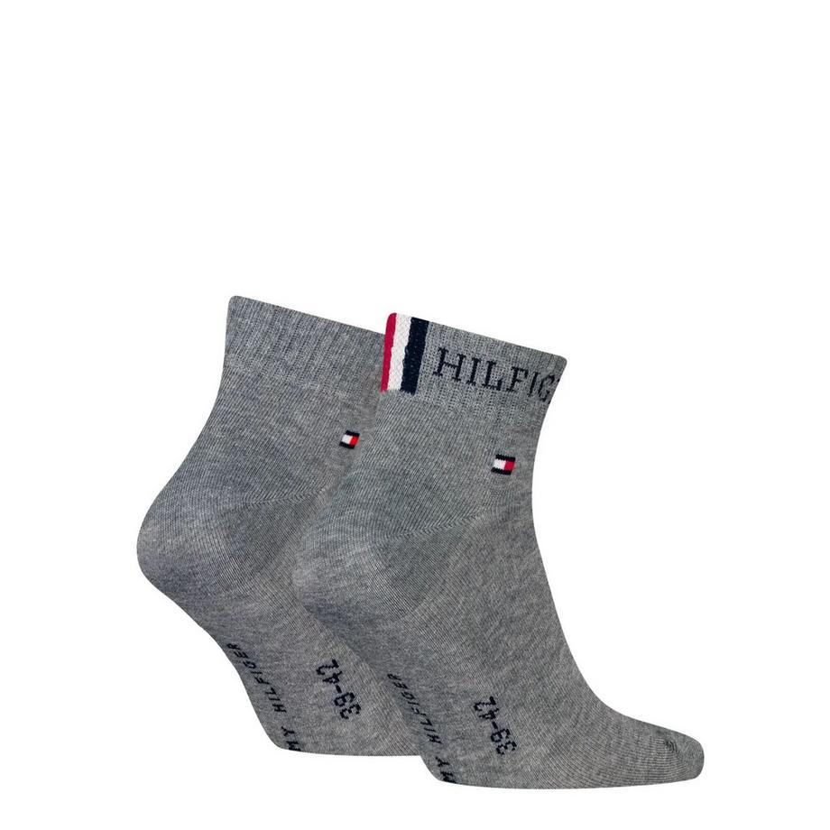 TOMMY HILFIGER Quarter Chaussettes Lot de 2  