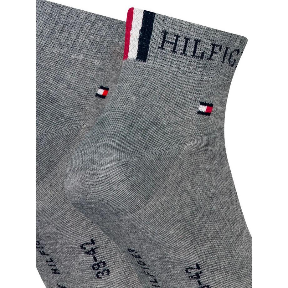 TOMMY HILFIGER Quarter Chaussettes Lot de 2  