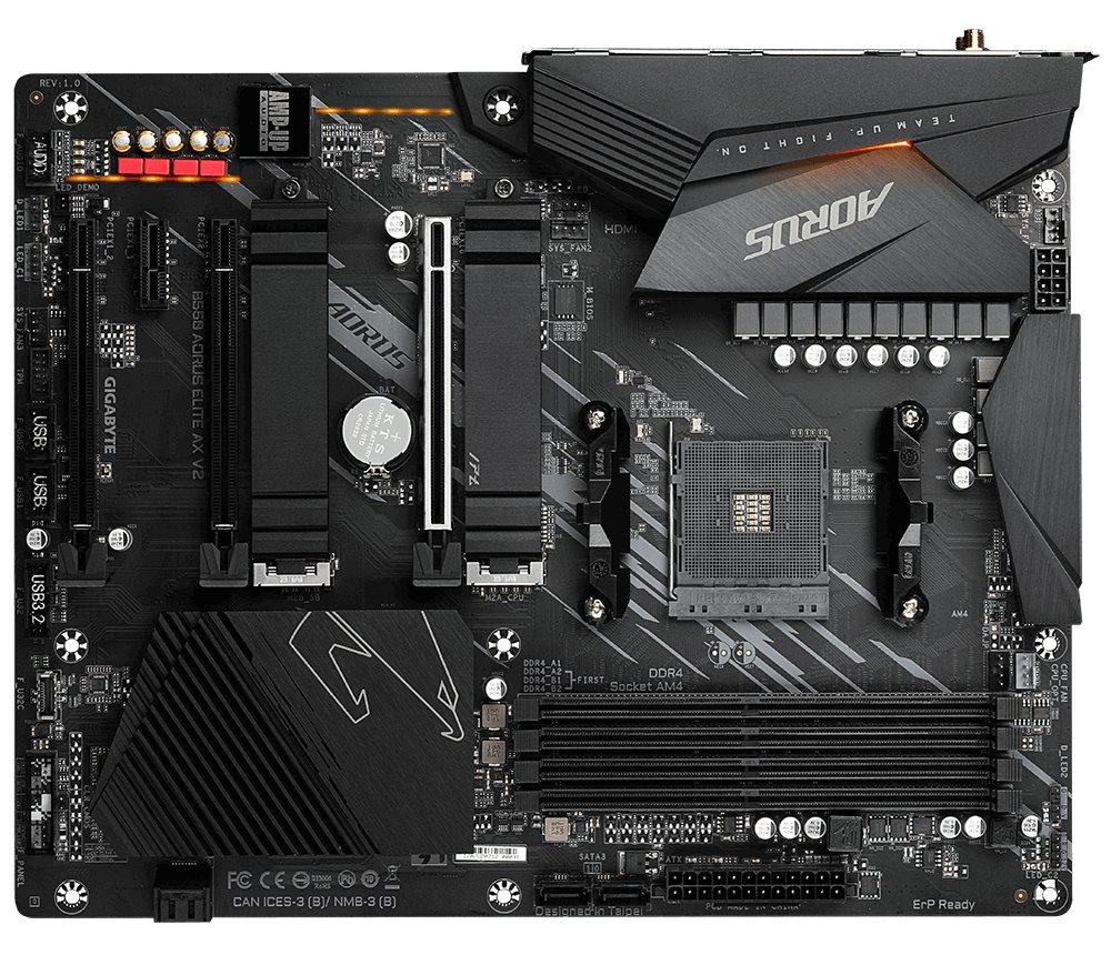 Gigabyte  B550 AORUS ELITE AX V2 scheda madre AMD B550 Socket AM4 ATX 