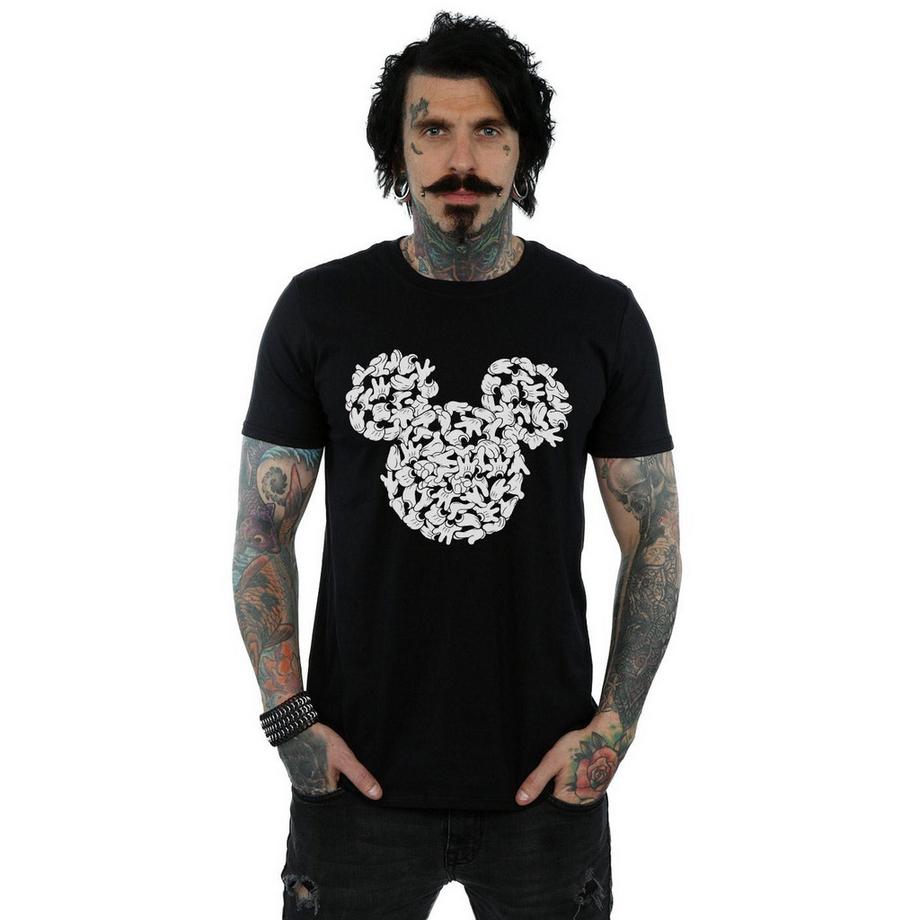 Disney Mickey Mouse Head Of Hands T-Shirt  