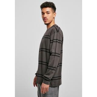URBAN CLASSICS Oversized Gestreiftes Langarm-T-Shirt  