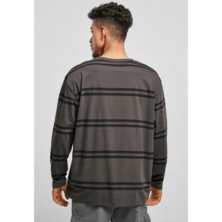 URBAN CLASSICS Oversized Gestreiftes Langarm-T-Shirt  