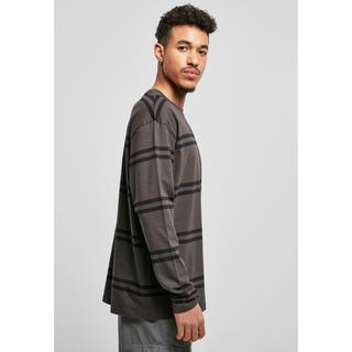 URBAN CLASSICS Oversized Gestreiftes Langarm-T-Shirt  