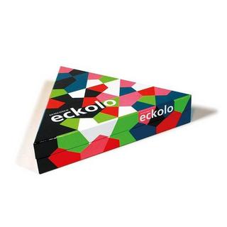 Remember  Eckolo - buntes Anlegespiel mit dreieckigen Karten 