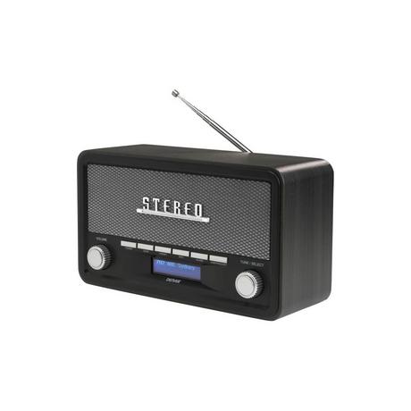 DENVER  DAB-18 Dark Grey DAB+ /FM Retro Radio 