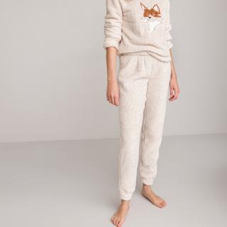SO'HOME Pyjama en Sherpa Polaire avec Broderie Renard  