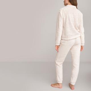 SO'HOME Pyjama en Sherpa Polaire avec Broderie Renard  
