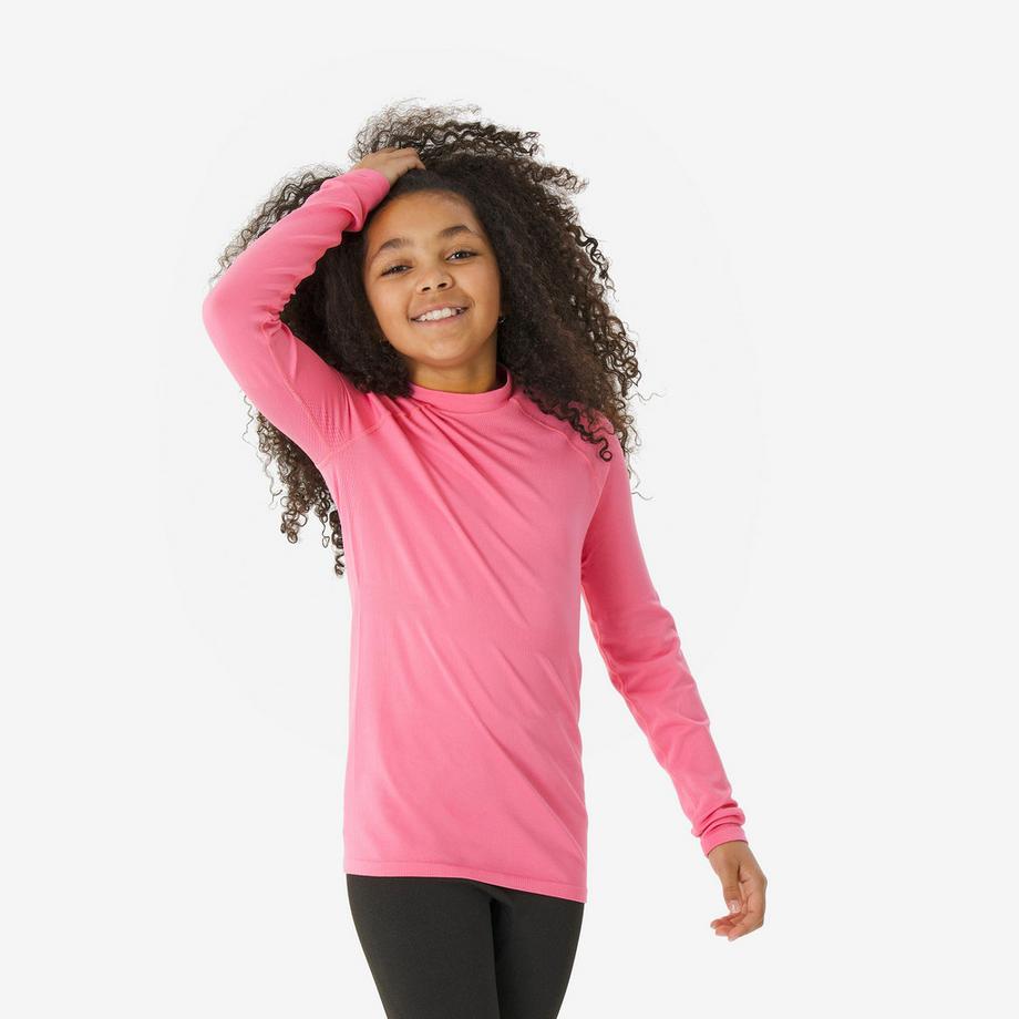 WEDZE  Skiunterhemd Kinder Warm Seamless 