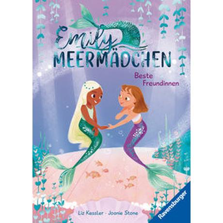 Emily Meermädchen - Beste Freundinnen (ein Meerjungfrauen-Erstlesebuch für Kinder ab 6 Jahren) Kessler, Liz; Stone, Joanie (Illustrationen); Taube, Anna (Übersetzung) Gebundene Ausgabe 