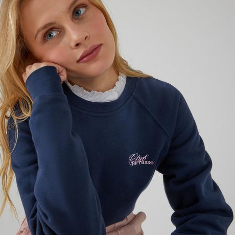 La Redoute Collections  Sweatshirt mit rundem Ausschnitt 