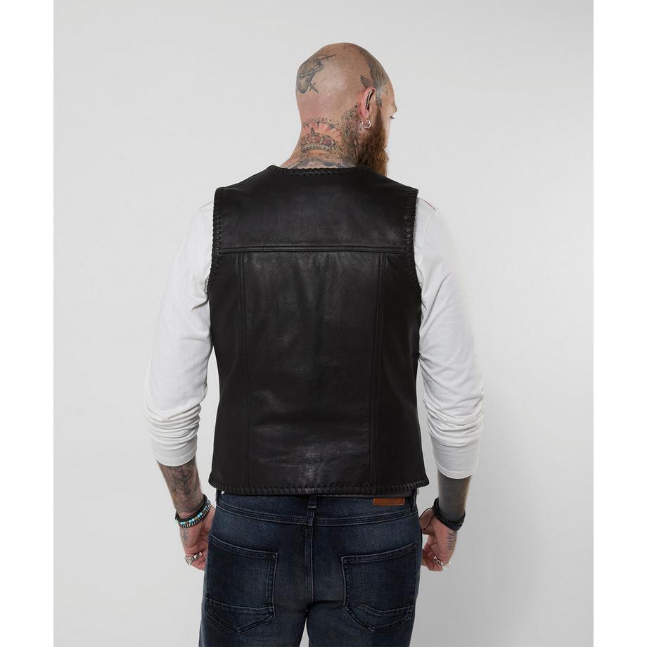 Joe Browns Gilet in pelle con applicazioni  