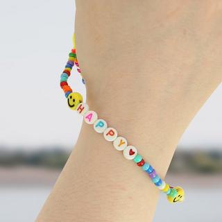 Avizar  Smile Handy Schmuckarmband Bunt 25cm 