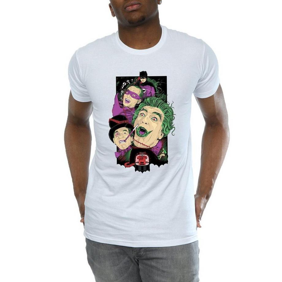 DC COMICS Rogues Gallery T-Shirt Stampata  