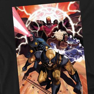 MARVEL T-shirt a maniche lunghe X-Men Team Attack  