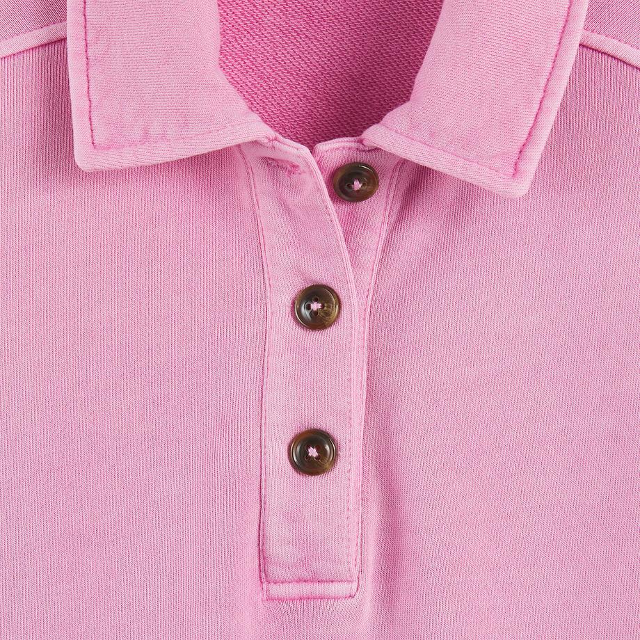 La Redoute Collections  Sweatshirt mit Polokragen 