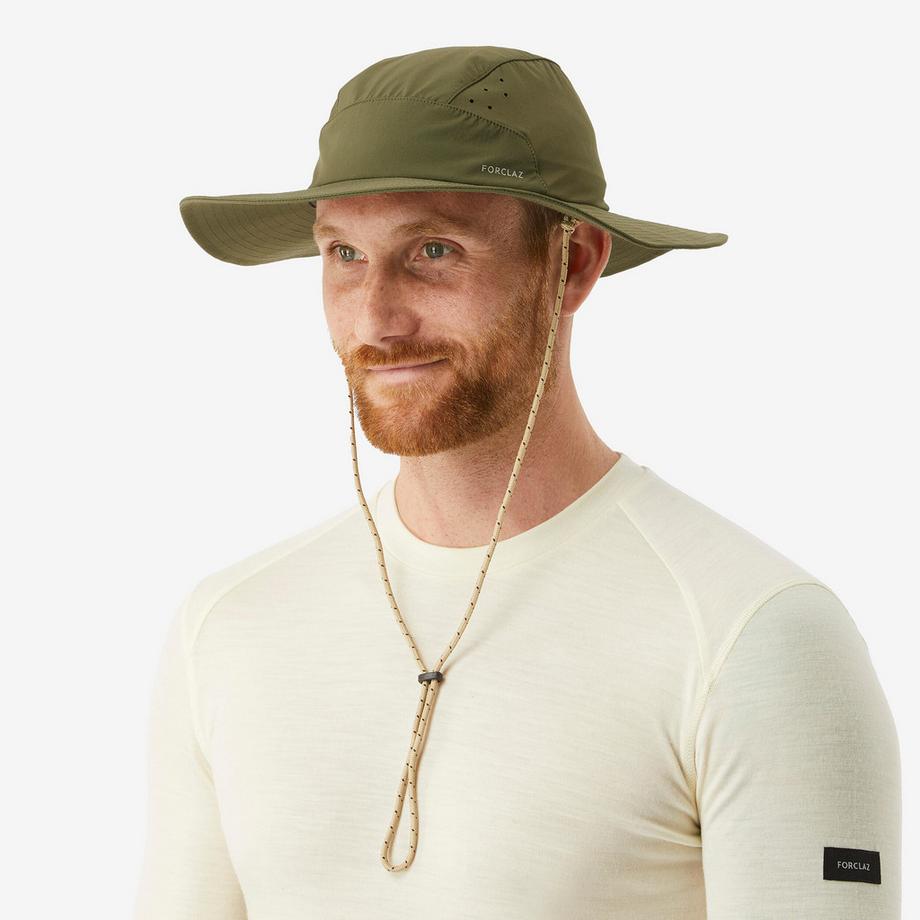 Cappello trekking uomo protezione UV