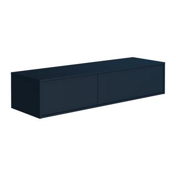 Meuble sous vasque suspendu - Coloris bleu nuit - L150 cm - ISAURE II