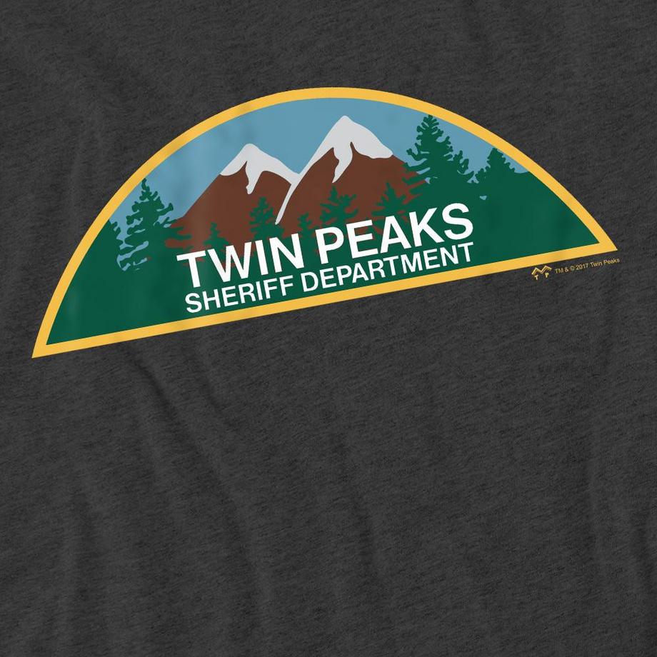 Twin Peaks  Sheriff Department Maglietta 