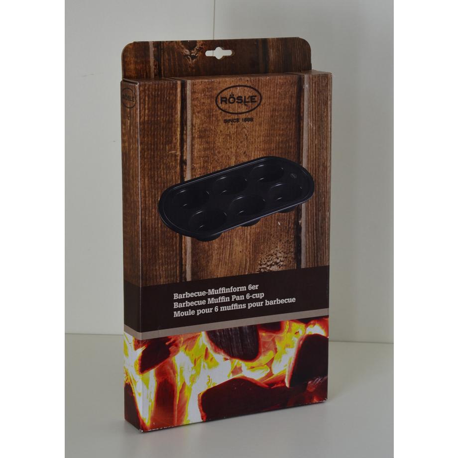 Rösle  25112 - 6er Muffin Backform, antihaftbeschichtet 