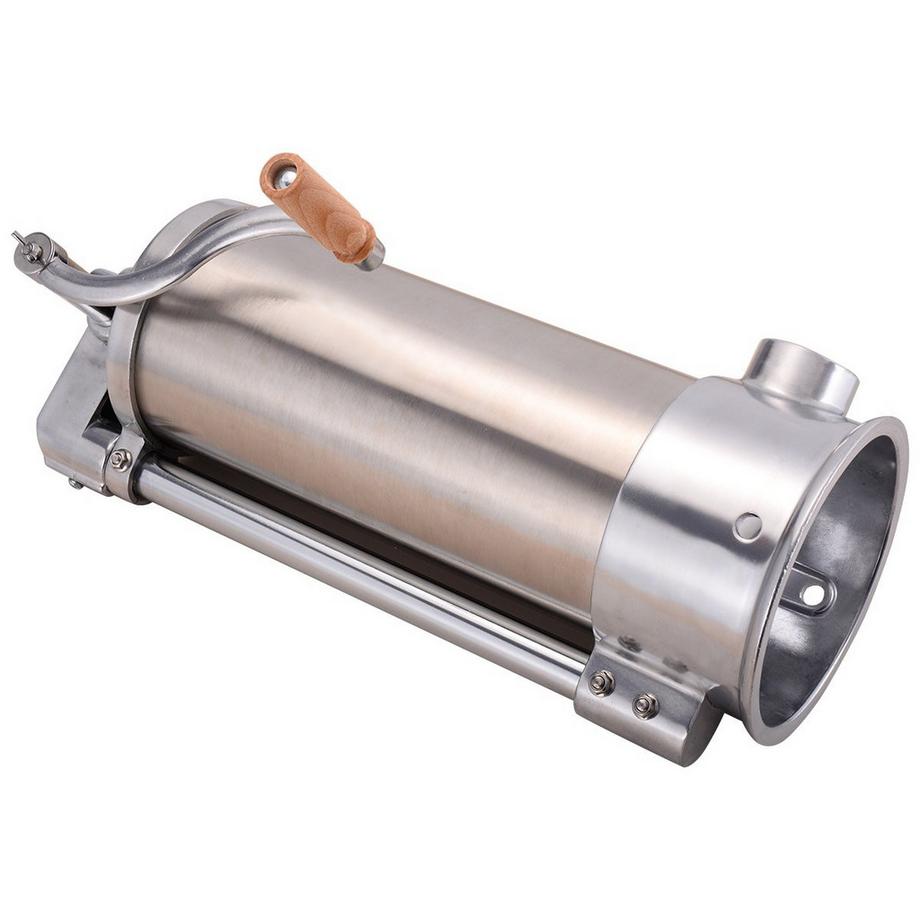 B2X  5 kg Edestahl Wurstfüller Wurstmaschine Wurstfüllmaschine inkl. 6 Füllrohre 