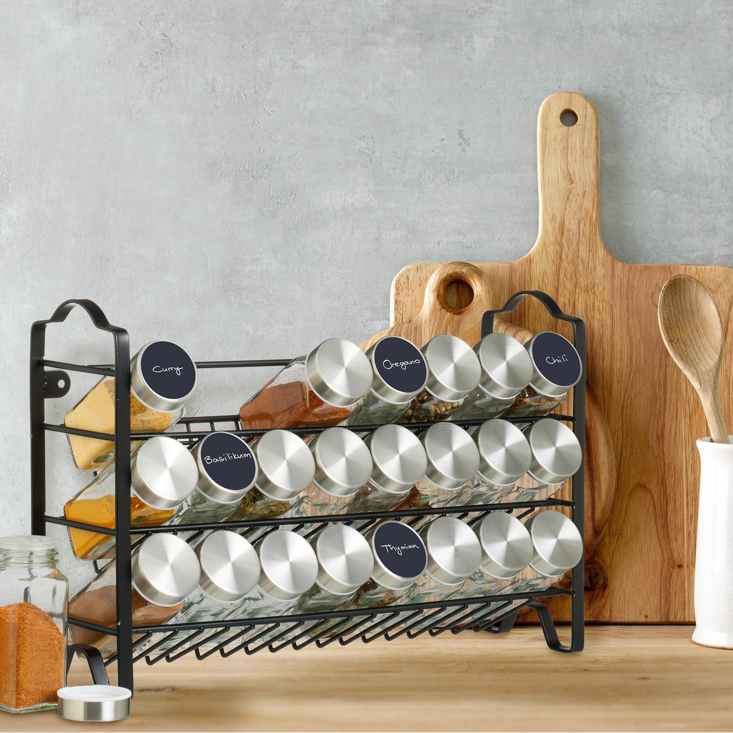 Northix Porta spezie con 24 bicchieri  