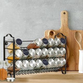 Northix Porta spezie con 24 bicchieri  