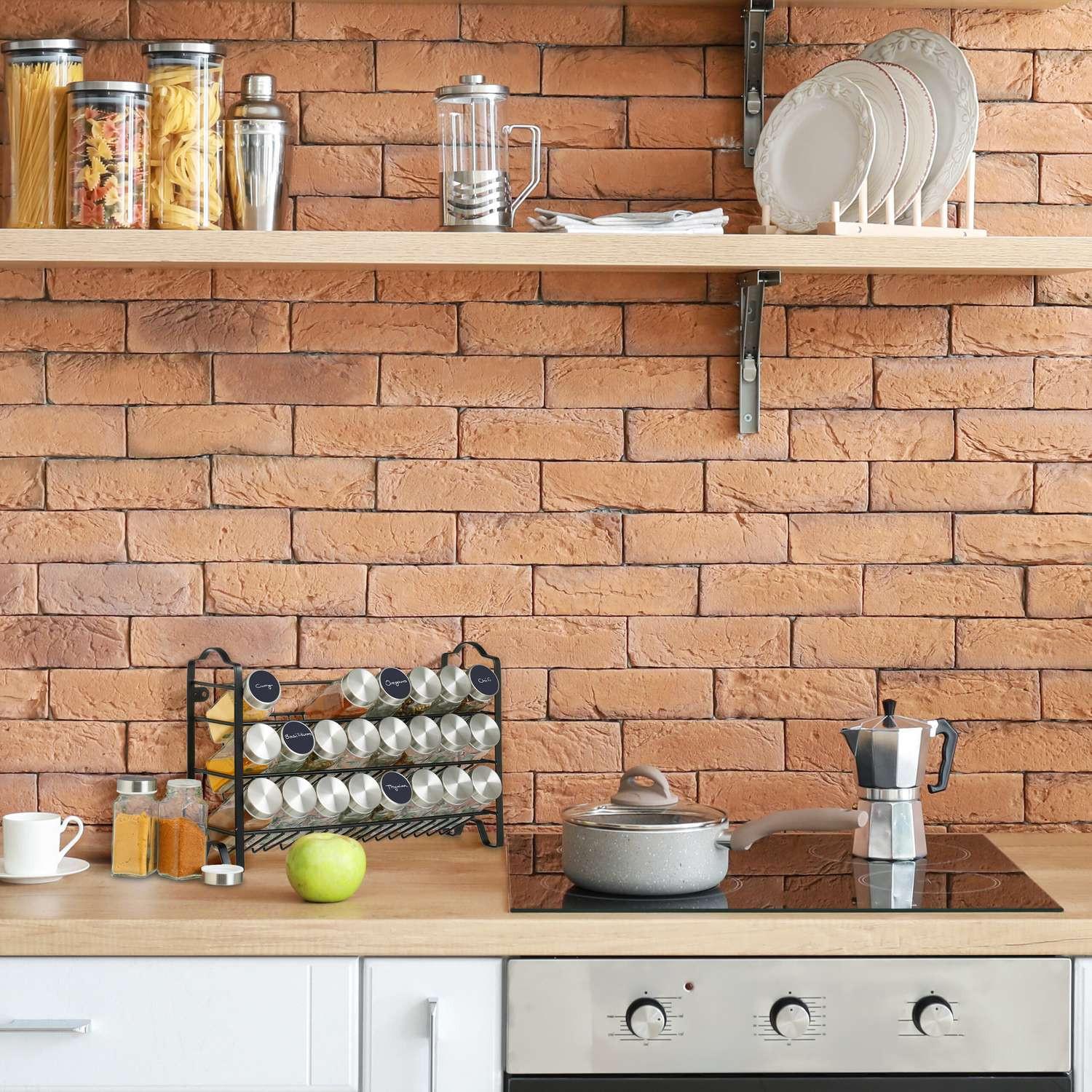 Northix Porta spezie con 24 bicchieri  