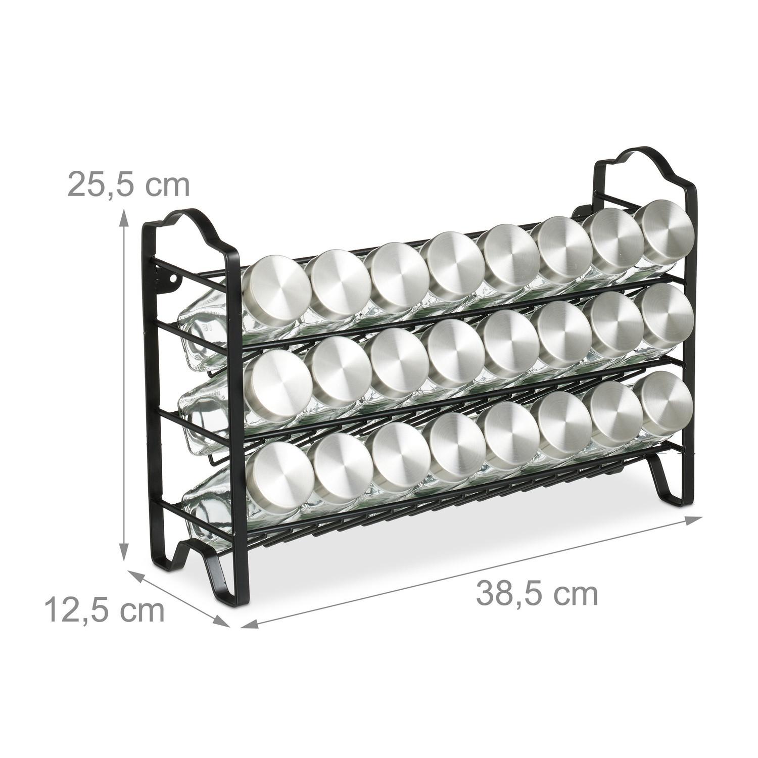 Northix Porta spezie con 24 bicchieri  